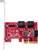 Renkforce RF-4599662 6 port SATA kontroller PCIe x4 Alkalmas: SATA SSD Alacsony profilú slot lemezzel