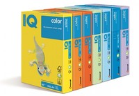IQ Color A4 80g. ZR09 Téglavörös, anyagában színezett másolópapír