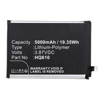 Battery 19.25Wh 3.85V 5000mAh for Nokia Mobile Mobiltelefon-alkatrészek