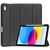 Tri-fold Caster TPU Cover - Black For Apple iPad 10th Gen 10.9-inch Tablet-Hüllen