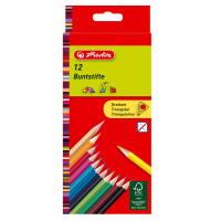 Farbstift, 2,5mm, 12 unterschiedliche Farben