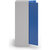 Armario de extracción en vertical, sin pared separadora, 3 módulos extraíbles, gris luminoso / azul genciana.