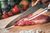 STUBAI schmales Kochmesser geschmiedet 180 mm | Küchenmesser aus Edelstahl für Schneiden von Fleisch, Geflügel, Gemüse, Obst & Lebensmitteln, spülmaschinenfest, gelber Griff