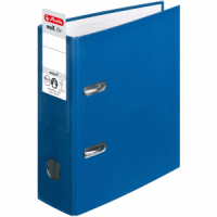 Ordner Kunststoff A5 hoch maX.file protect 75mm blau