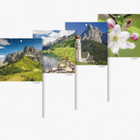 Kalenderrückwand 16,5x26,5 cm Landschaftsmotive sortiert