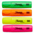 Fluo XL Highlighter - 4er Blister, 1,5 /2,7 mm, Gelb/orange/pink/grün