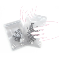 Sachet plastique à fermeture zip Transparent 50µm 160 mm x 220 mm - par boîte de 1000