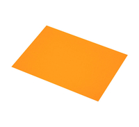 PAQ.10H CARTUL.FLUOR.SADIPAL 50X65CM NARANJA 15409