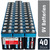 ANSMANN 9V Block Batterien 24 Stk.- Alkaline, für Bewegungsmelder, Spielzeug (De