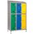 Plastic lockers, 450mm height, yellow door