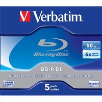 Verbatim BD-R DL 50GB 6x Dupla Rétegű Blu-Ray lemez (BRV-6DL 50GB 6X)