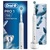 Braun Oral-B PRO 750 Cross Action fejjel fehér elektromos fogkefe + excluzív útitok (10PO010285)