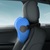 Poduszka samochodowa na zagłówek ComfortRide z pamięcią kształtu niebieska