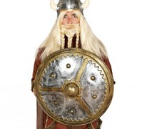 Escudo Vikingo redondo 61 cm Sin talla