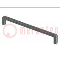 Holder; ZnAL; antique silver; H: 28mm; L: 168mm; W: 8.5mm; BAGIO