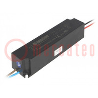Power supply: switched-mode; LED; 9.6W; 8÷15VDC; 0.64A; 180÷264VAC