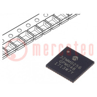 IC: PIC microcontroller; 256kB; 2÷3.6VDC; SMD; UQFN48; PIC32; tube
