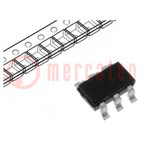 Tranzisztor: P-MOSFET; egysarkú; -20V; -3,1A; 1W; TSOP6