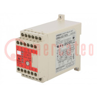 Module: safety relay; G9SA; 24VAC; 24VDC; IN: 2; -20÷55°C; 0.5÷7.5s