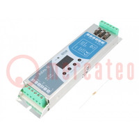 Programmable LED controller; Communication: DMX; 7÷24VDC; Ch: 3