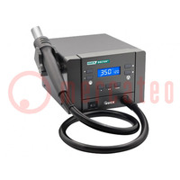 Hot air soldering station; digital,with push-buttons; 1000W