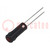 Indicator: LED; prominent; red; Ø5.2mm; IP40; for PCB; ØLED: 3mm