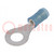 Tip: ring; M6; Ø: 6.35mm; 1.25÷2mm2; crimped; for cable; insulated