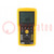 Meter: insulation resistance; LCD; (4000); VAC: 300mV÷400V,700V