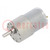 Motor: DC; with gearbox; 6÷12VDC; 5.5A; Shaft: D spring; 76rpm