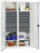Werkzeug- und Materialschrank Serie 3000, 7035/7035, 8 Schublade 100 mm, 4 Schublade 200 mm, Mitteltrennwand, 4 Wannenböden