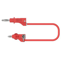 ELECTRO PJP 2110-CD1-200R - CABLE DE PRUEBA (CONECTOR BANANA, 2,00 M, 1 UNIDAD), COLOR ROJO