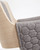 Chaise Angie gris clair