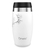 Ohelo Reusable Cup 400ml Vacuum Insulated Stainless Steel - White Blossom