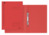 Spiralhefter, A4, kfm. Heftung, Pendarec-Karton, rot