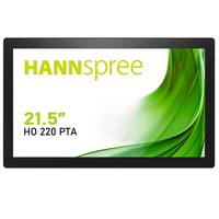 Hannspree Open Frame HO 220 PTA Interaktív síkképernyő 54,6 cm (21.5") LED 400 cd/m² Full HD Fekete Érintőképernyő