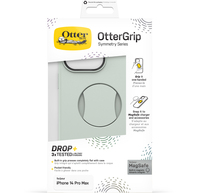 OtterBox OtterGrip Symmetry Case for iPhone 14 Pro Max for MagSafe, Drop Proof, Protective Case with Built-In Grip, 3x Tested to Military Standard, Antimicrobial Protection, Chi...