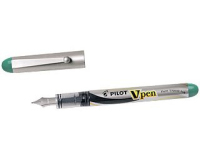 Pilot V-Pen stylo-plume Argent, Transparent
