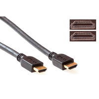 ACT 0.5m, 2xHDMI HDMI-Kabel 0,5 m HDMI Typ A (Standard) Schwarz