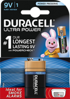 Duracell Ultra Power 9V 1PK Single-use battery Alkaline