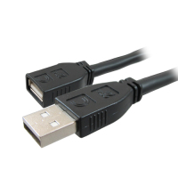 Comprehensive USB2-AMF-25PROAP USB cable USB 2.0 7.62 m USB A Black