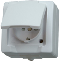 Kopp 107802006 socket-outlet CEE 7/3 White