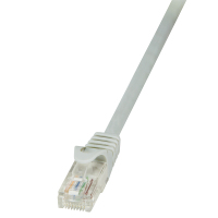 LogiLink Cat.6 U/UTP 20m câble de réseau Gris Cat6 U/UTP (UTP)