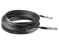 HPE C-Series SFP+ to SFP+ Copper 5.0m DAC câble de fibre optique 5 m SFP+ Noir