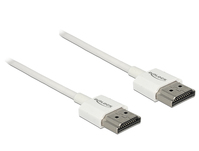 DeLOCK 85121 HDMI kábel 0,5 M HDMI A-típus (Standard) Fehér