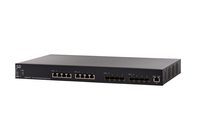 Cisco SX550X-16FT Stackable Managed Switch | 16 Ports 10 Gigabit | 8 Ports 10GBase-T plus 8 SFP+ Slots | L3 Dynamic Routing | Limited Lifetime Protection (SX550X-16FT-K9-UK)
