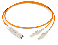 Dätwyler Cables 423460 Glasvezel kabel 10 m LCD E-2000 (LSH) I-V(ZN) HH OM2 Oranje