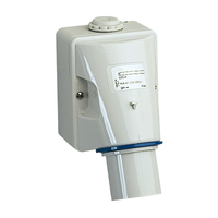 Schneider Electric 83528 wandcontactdoos Blauw, Grijs