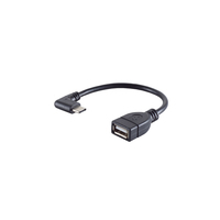 shiverpeaks BS13-20016 USB-kabel 0,12 m USB 2.0 USB C USB A Zwart