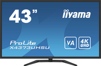 iiyama ProLite X4373UHSU-B1 monitor komputerowy 108 cm (42.5") 3840 x 2160 px 4K Ultra HD Czarny