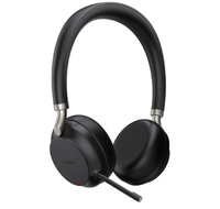 Yealink BH72 Headset Bedraad en draadloos Hoofdband Oproepen/muziek USB Type-A Bluetooth Oplaadhouder Zwart